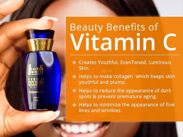 Fair & White Exclusive Whitenizer Serum with Vitamin C — a sleek, fast-absorbing elixir crafted to transform your skin from within.